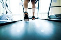 Cinta de correr gimnasio
