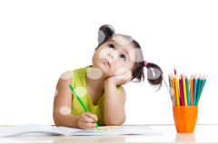 NiÃ±a dibujando
