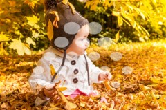 BebÃ© en otoÃ±o