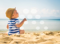 BebÃ© en la playa