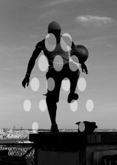 Malabares con un balÃ³n de fÃºtbol