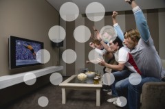 Ver un partido de fÃºtbol con amigos