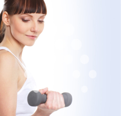 Hago ejercicio para mantenerme en forma