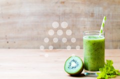 Zumo de kiwi